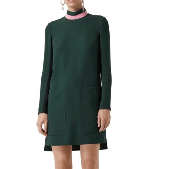 Burberry Dresses & Skirts - Burberry Forest Green Dress